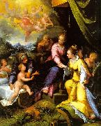 Calvaert, Denys The Mystic Marriage of St. Catherine china oil painting reproduction